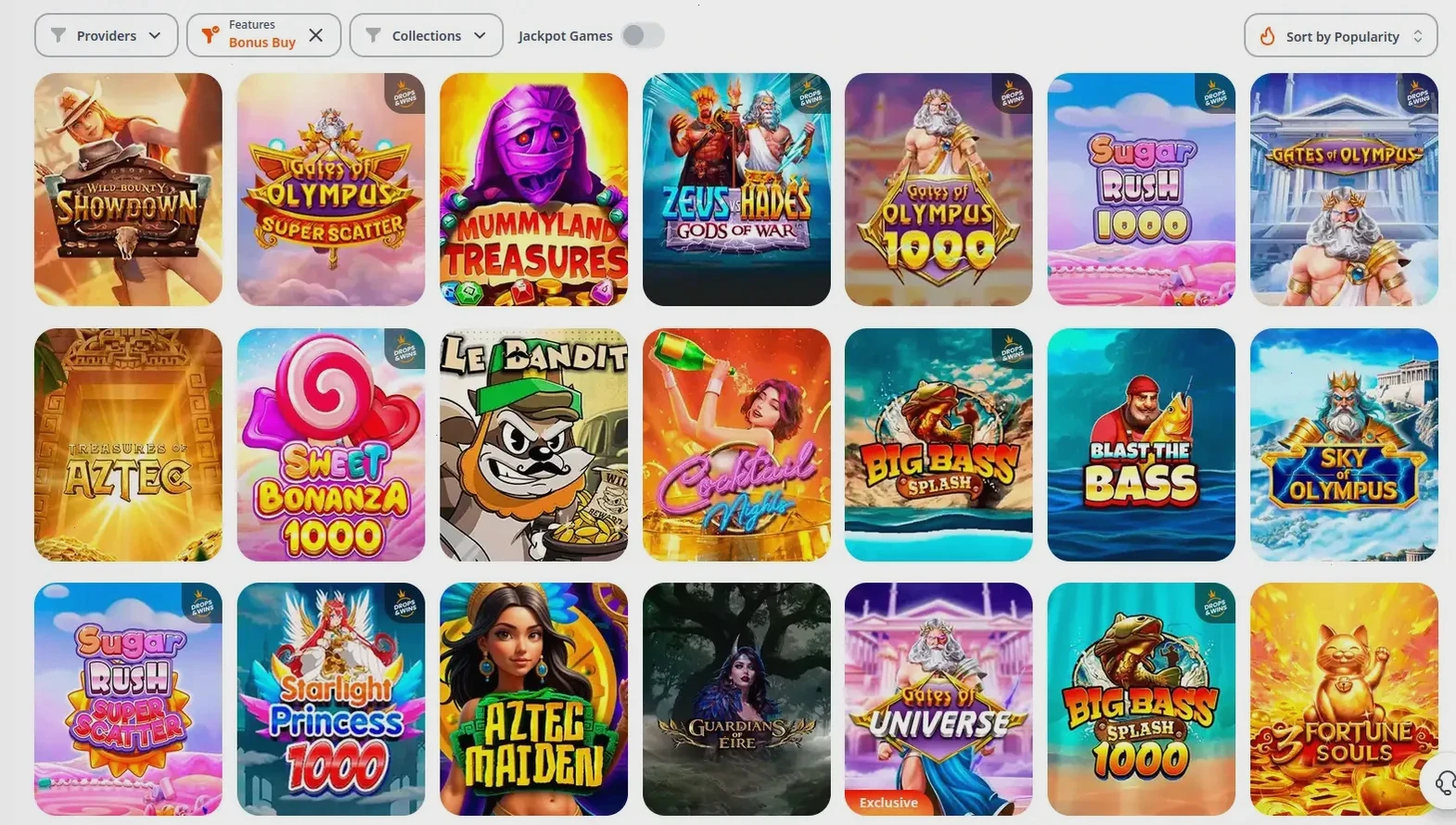 Sunnyplayer Willkommenspaket Slots und Bonus Übersicht